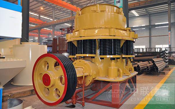 上海液压圆锥破碎机现场视频图片