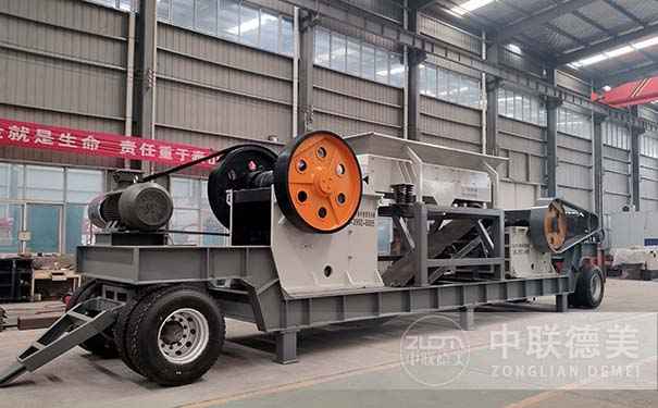 移动式破碎站